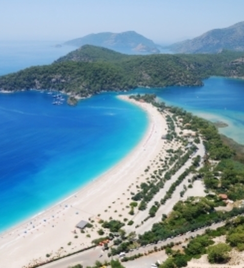 Ad Oludeniz, la spiaggia è da top ten