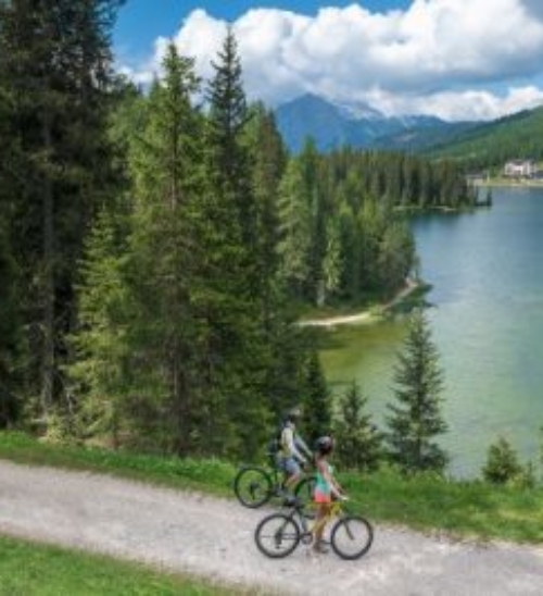 Pista ciclabile Auronzo Misurina, il Cadore in bicicletta