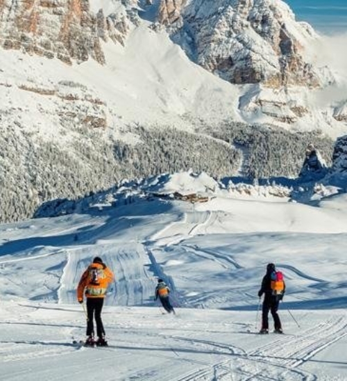 A Cortina d’Ampezzo sulle piste dei campioni