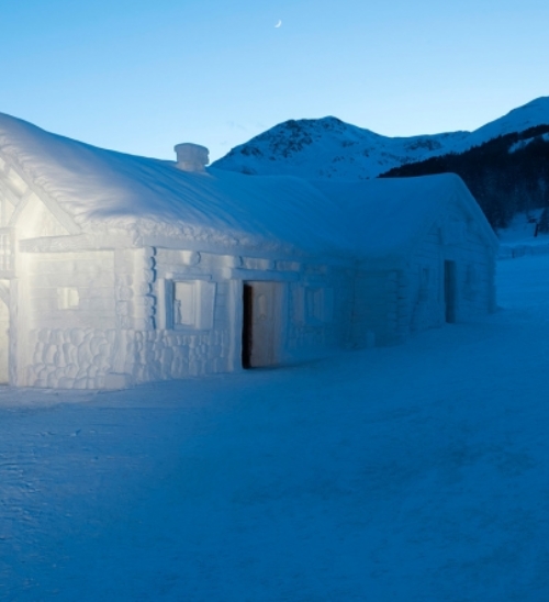 Stanza di ghiaccio Livigno, esperienza da brividi