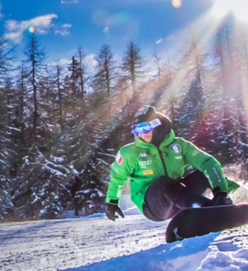 Snowboard in Valle d’Aosta, curve e salti con la tavola